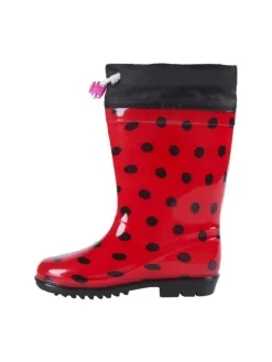 Miraculous Ladybug Regenstiefel Wasserdichte Gummistiefel für Kinder in Rot><noscript><img width=