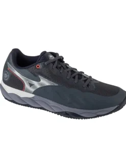 Mizuno Sportschuhe^Wave Enforce Court CC Tennis in Grau