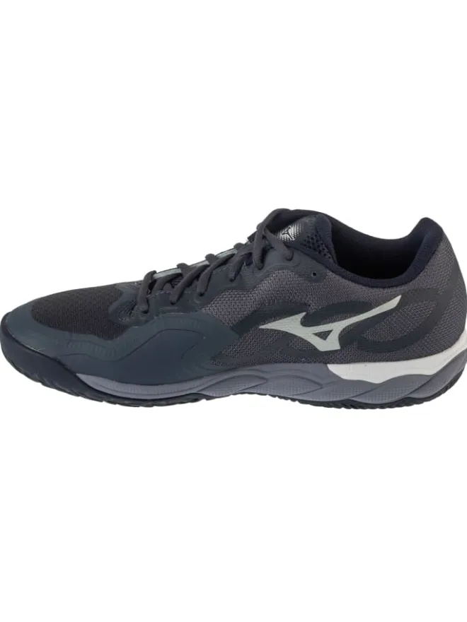 Mizuno Sportschuhe^Wave Enforce Court CC Tennis in Grau