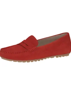 Caprice Halbschuhe^Mokassin in RED SUEDE