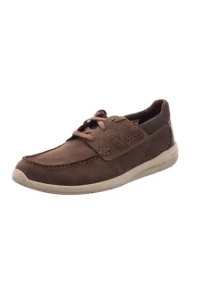 Mokassin Schnürschuhe in Braun>Clarks