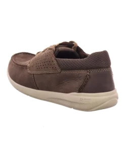 Mokassin Schnürschuhe in Braun><noscript><img width=