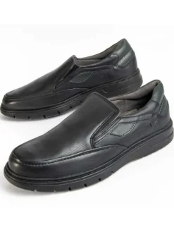 Purapiel Halbschuhe^Mokassins Confore2 in Schwarz