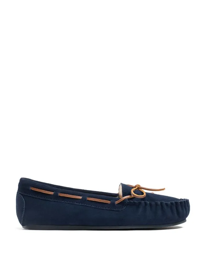 NICEBAY Halbschuhe^Mokassins "Conrad" in Dunkelblau