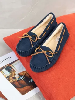 NICEBAY Halbschuhe^Mokassins "Conrad" in Dunkelblau
