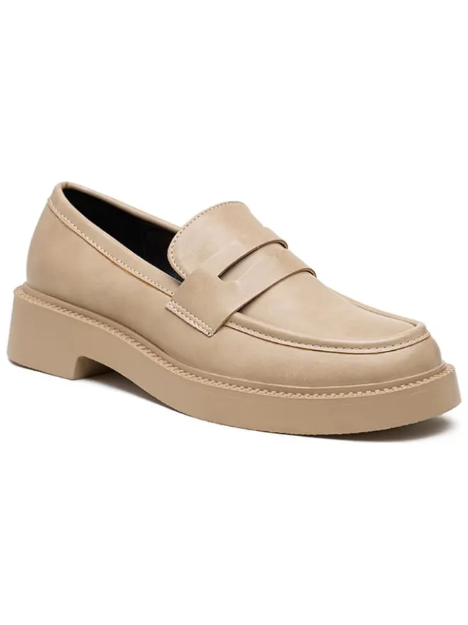 Foreverfolie Halbschuhe^Mokassins in Beige