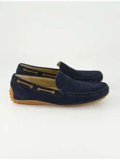 Sioux Halbschuhe^Mokassins in Blau