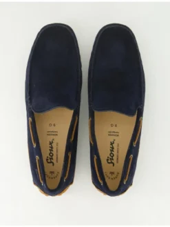 Sioux Halbschuhe^Mokassins in Blau