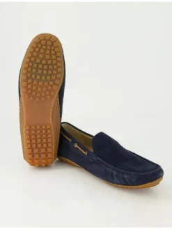 Sioux Halbschuhe^Mokassins in Blau