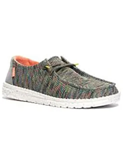 Hey Dude Halbschuhe^Mokassins in Bunt/ Khaki