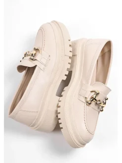 trendyol Halbschuhe^Mokassins in Creme