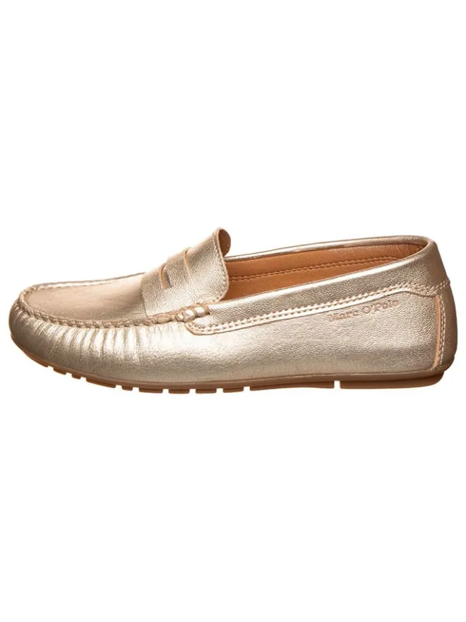 Mokassins in Gold>Marc O'Polo Shoes