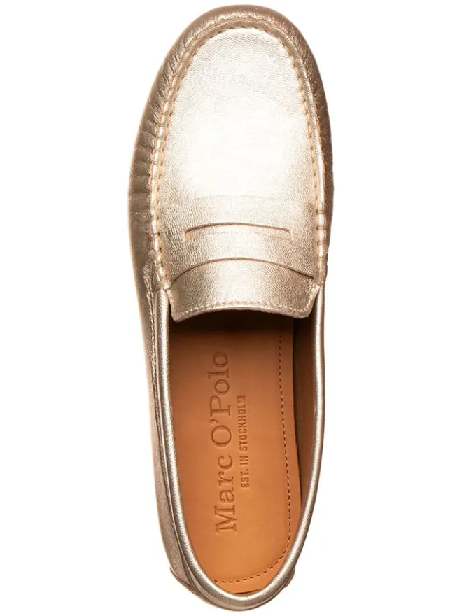 Mokassins in Gold>Marc O'Polo Shoes