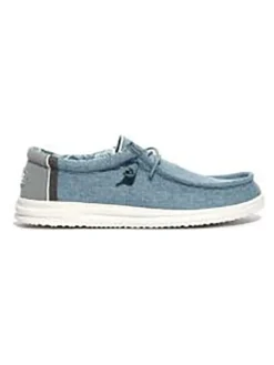 Mokassins in Hellblau><noscript><img width=