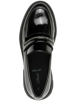 s.Oliver Halbschuhe^Mokassins in Schwarz