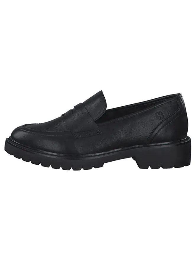 s.Oliver Halbschuhe^Mokassins in Schwarz