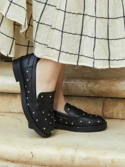 Mokassins in Schwarz>Bellucci Sale