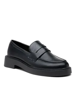 Foreverfolie Halbschuhe^Mokassins in Schwarz