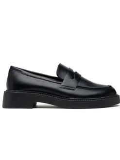 Foreverfolie Halbschuhe^Mokassins in Schwarz