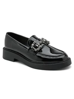 Sixth Sens Halbschuhe^Mokassins in Schwarz