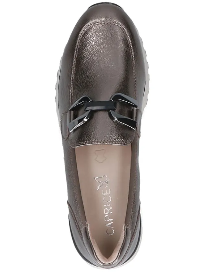 Mokassins in Silber>Caprice Sale
