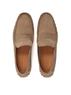 Kazar Halbschuhe^Mokassins in Taupe