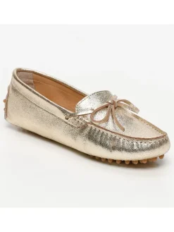 Mokassins "Newton" in Gold>CHARLES & SMITH