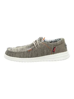 Fusion Halbschuhe^Mokassins Schnürschuhe in Grau