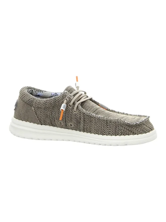 Fusion Halbschuhe^Mokassins Schnürschuhe in Grau