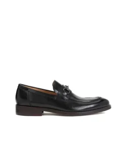 Kazar Halbschuhe^Mokassins UBERTO in Schwarz
