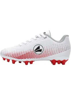 Natur- und Kunstrasen-Fußballschuhe "Skill" in Weiß/ Rot>Jako Online