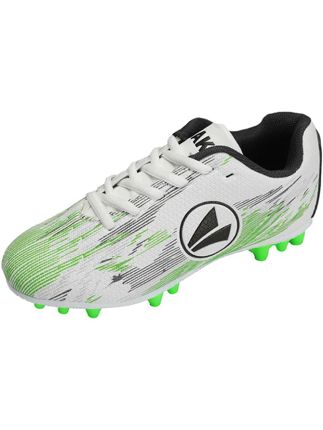 Jako Sportschuhe|Outdoor- & Sportschuhe·Trainings- & Sportschuhe^Naturrasen-Fußballschuhe "Stepover" in Weiß/ Grün