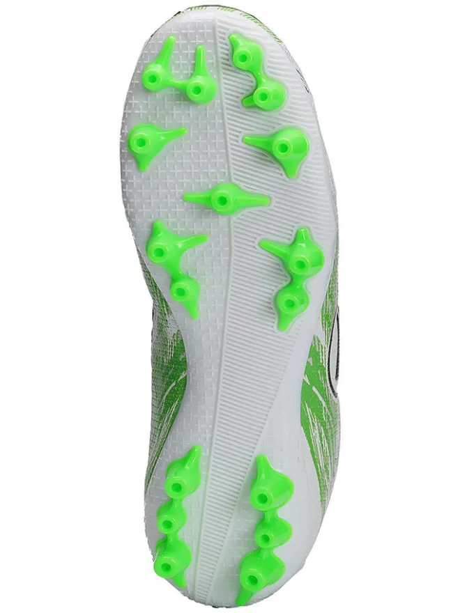 Jako Sportschuhe|Outdoor- & Sportschuhe·Trainings- & Sportschuhe^Naturrasen-Fußballschuhe "Stepover" in Weiß/ Grün