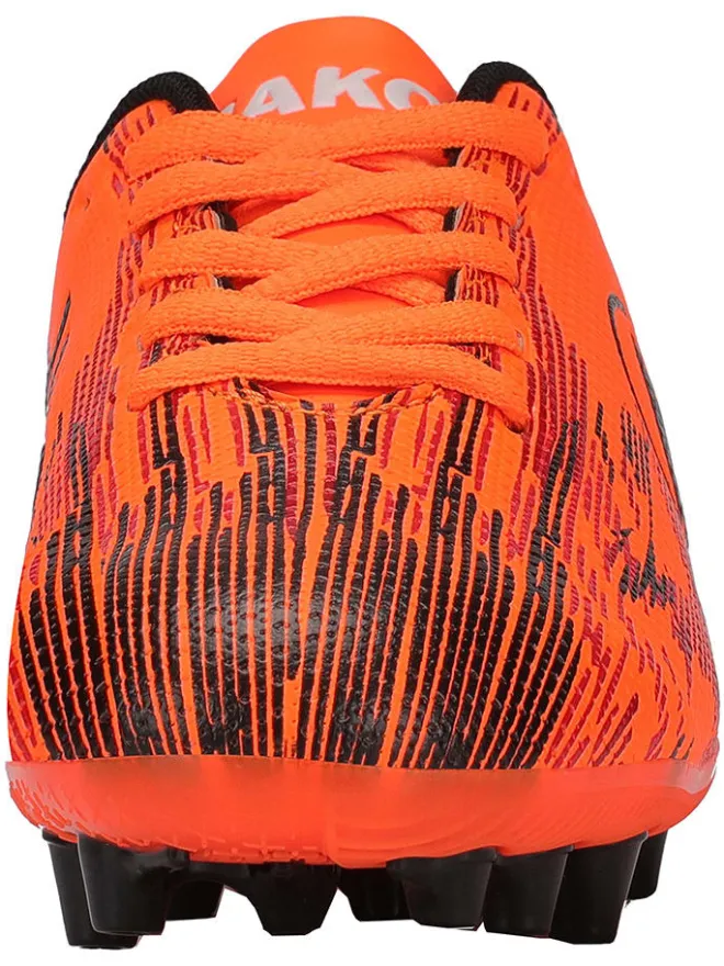 Jako Outdoorschuhe^Naturrasen-Fußballschuhe "Stepover" in Orange