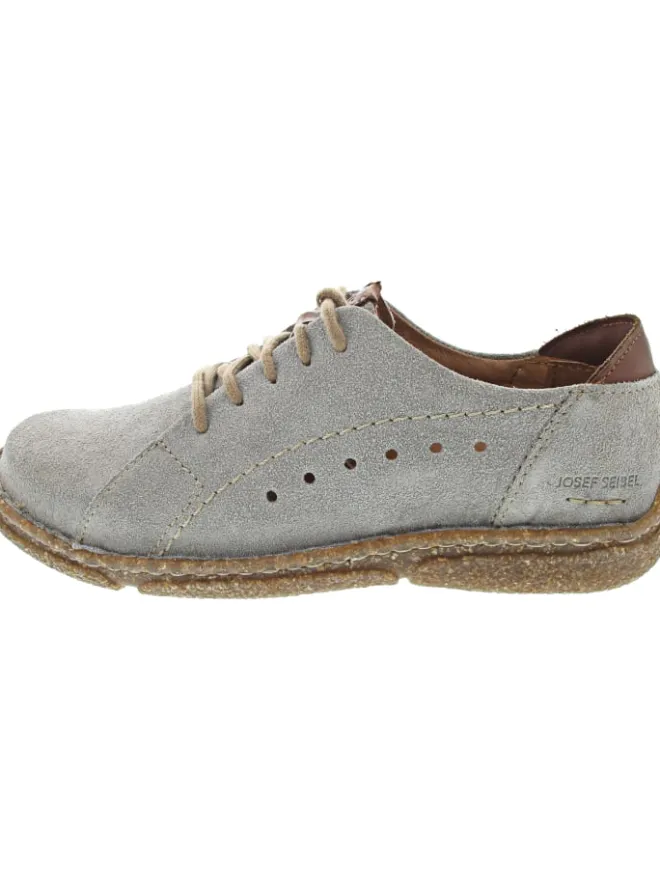 Josef Seibel Schnürschuhe^Neele 67 sportlicher Schnürer Grau