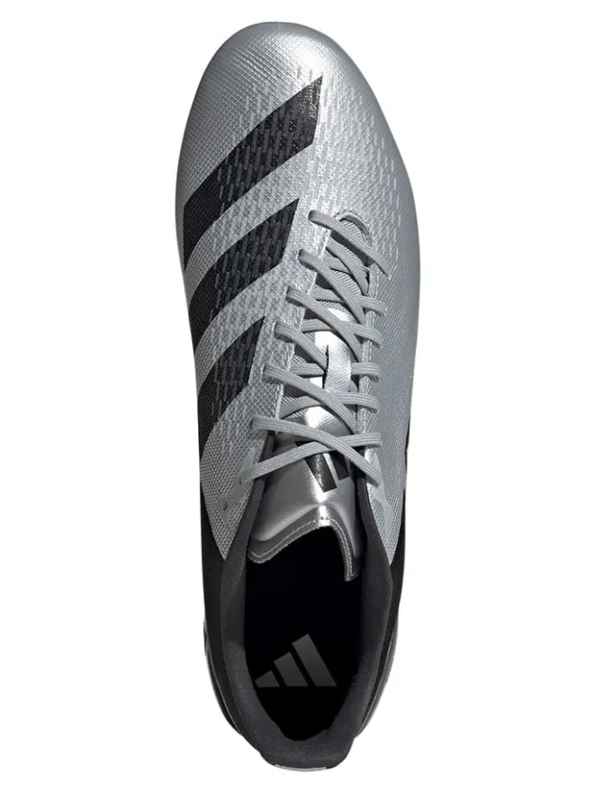 adidas Sportschuhe^Nocken-Fußballschuhe "Adizero RS15 Pro SG" in Silber/ Schwarz