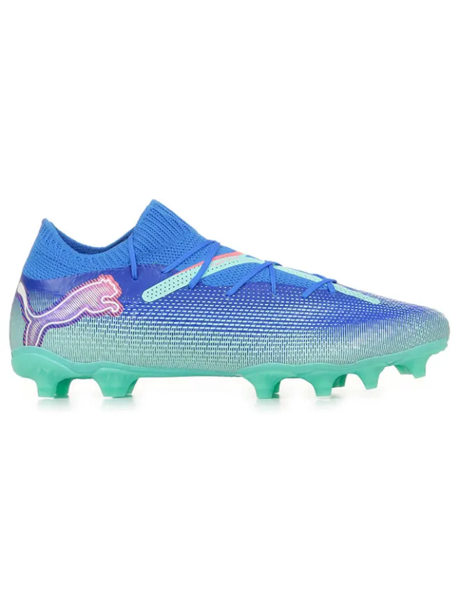 Puma Sportschuhe^Nocken-Fußballschuhe "Futute 7 Pro" in Blau/ Türkis