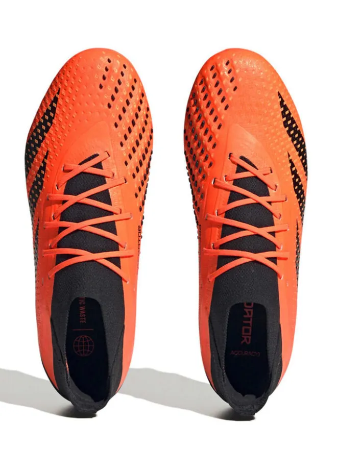adidas Sportschuhe^Nocken-Fußballschuhe "Predator Accuracy.1 SG" in Orange/ Schwarz