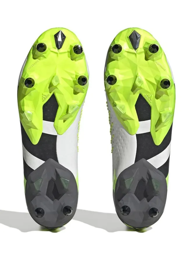 adidas Sportschuhe^Nocken-Fußballschuhe "Predator Accuracy+ SG" in Gelb/ Grau