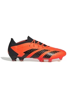 Nocken-Fußballschuhe "Predator Accuracy.1 L FG" in Orange/ Schwarz>adidas
