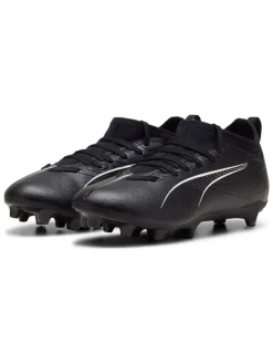 Nocken-Fußballschuhe "ULTRA 5 MATCH FG/AG" in Schwarz/ Weiß>Puma