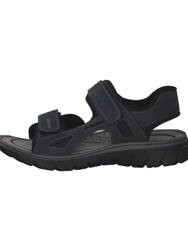 rieker Sandalen & Pantoletten^Outdoorsandalen in navy/schwarz/schwarz