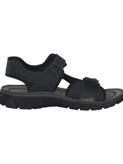 rieker Sandalen & Pantoletten^Outdoorsandalen in navy/schwarz/schwarz