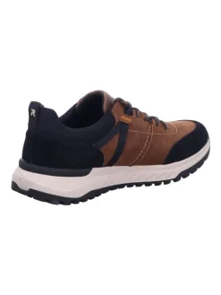rieker Schnürschuhe^Outdoorschuh in schwarz/noce/schwarz