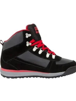 GUGGEN MOUNTAIN Outdoorschuhe^Outdoorschuhe Wanderschuh in Schwarz-Rot