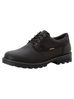 Camel Active Schnürschuhe^Oxford Schnürschuhe aus echtem Leder in Schwarz
