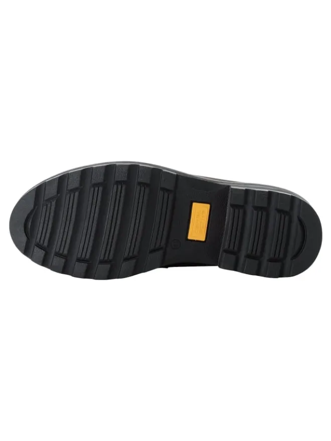Camel Active Schnürschuhe^Oxford Schnürschuhe aus echtem Leder in Schwarz