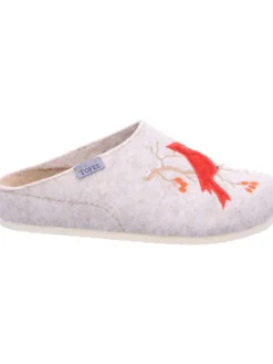 Tofee Hausschuhe^Pantoffel in beige
