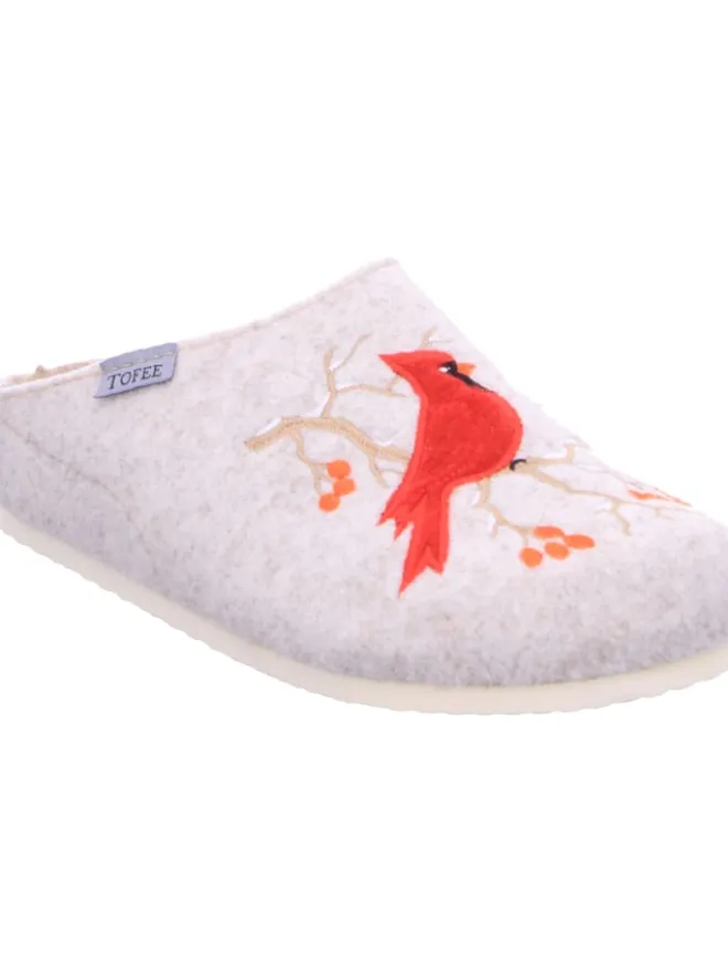 Tofee Hausschuhe^Pantoffel in beige