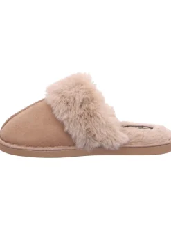 Pantoffel in beige><noscript><img width=